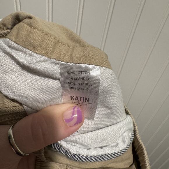 Katin Patio Shorts Tan Mens Medium - Picture 5 of 5